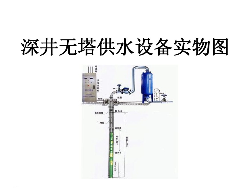 唐山路北区井泵无塔式供水设备